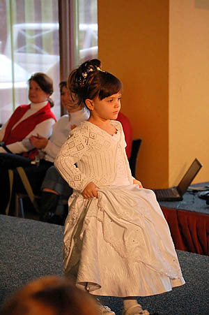 Módní pøehlídka Svatební veletrh Praha 2009 - hotel Diplomat
